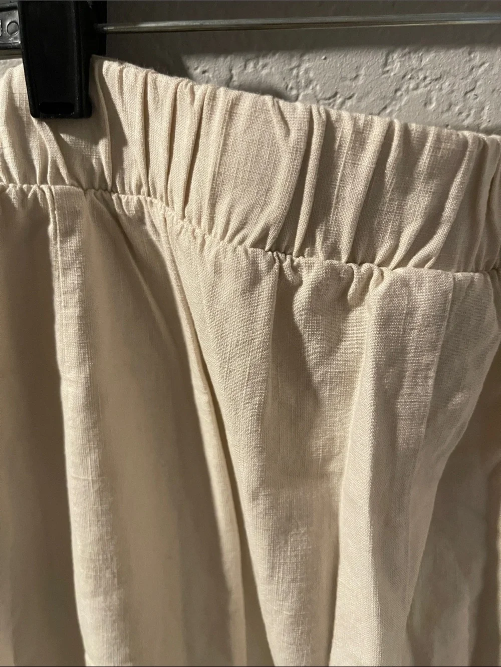 Ava & Viv Cream Button-Front Chino Maxi Skirt 3X NEW